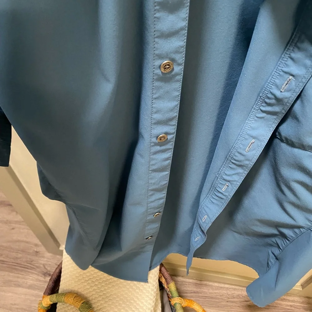 2 For 1 Men's KUHL Blue and Gray Short Sleeve button up Shirts - VG Condition - Picture 5 of 12